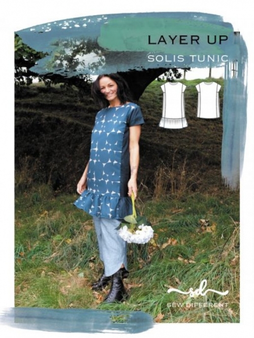 Sew Different Paper Sewing Pattern Solis Tunic