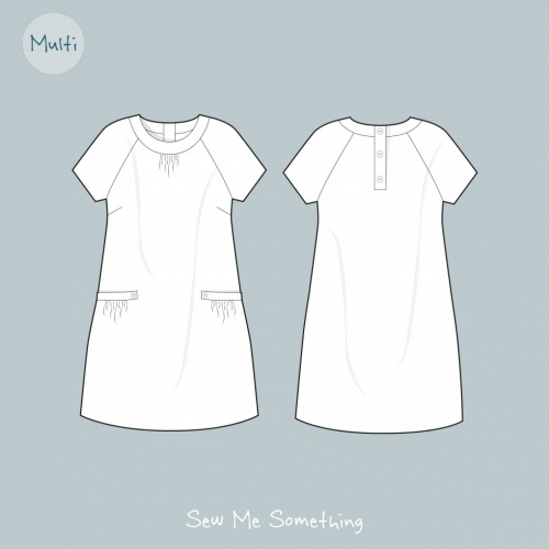 Sew Me Something Paper Sewing Pattern Juno Dress