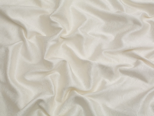 Minerva Core Range Assis Woven Jacquard Fabric Ivory