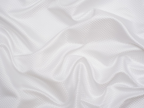 Minerva Core Range Devises Woven Jacquard Fabric White