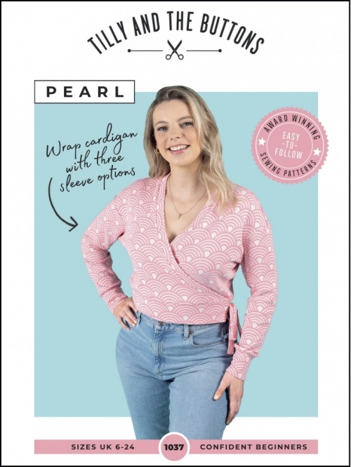 Tilly and the Buttons Paper Sewing Pattern Pearl Cardigan