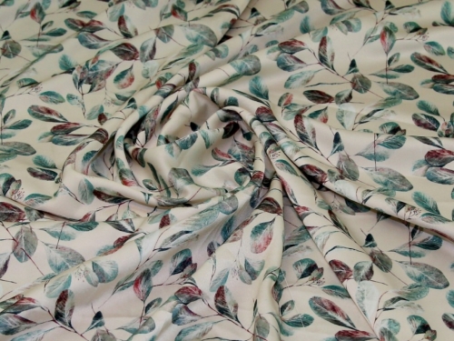 Deadstock Sienna Charmeuse Silky Satin Fabric Cream