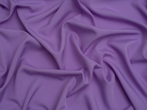 Minerva Core Range Soft Touch Crepe Fabric Hyacinth