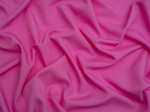 Minerva Core Range Soft Touch Crepe Fabric Rich Rose