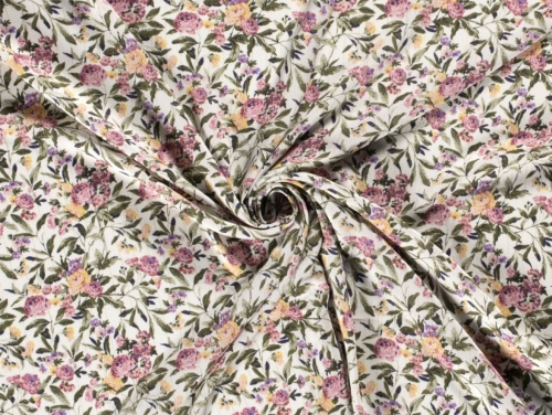 Lurex Sparkle Sheer Chiffon Fabric White