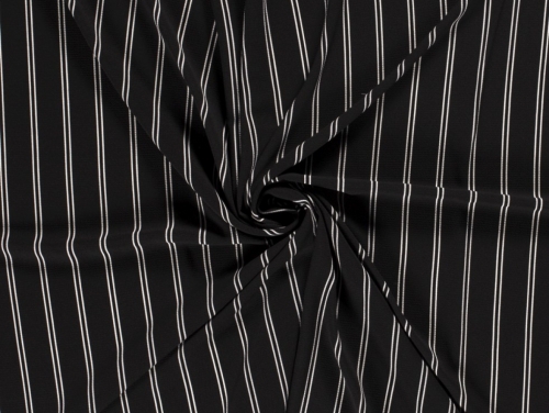Single Georgette Fabric Black
