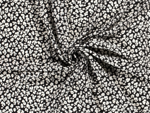Single Georgette Fabric Black