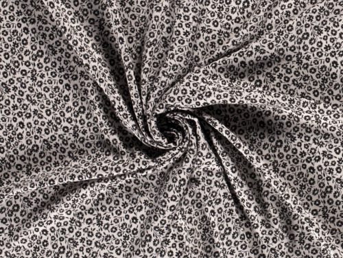Viscose Challis Fabric Grey