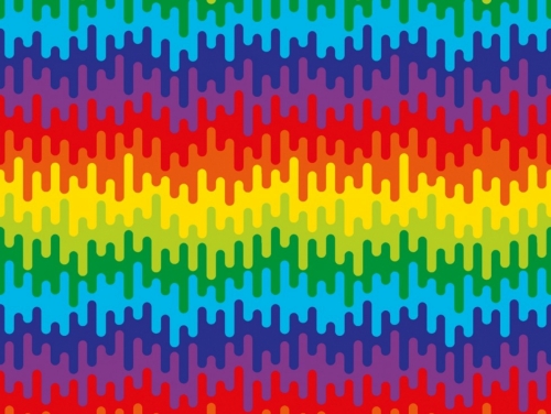 Cotton Jersey Stretch Knit Fabric Multicoloured