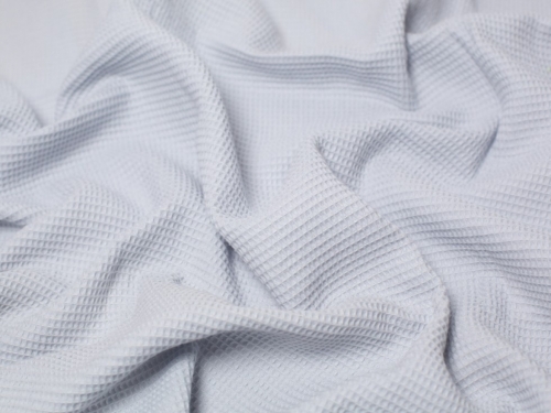 Minerva Core Range Small Cotton Waffle Fabric Powder Blue
