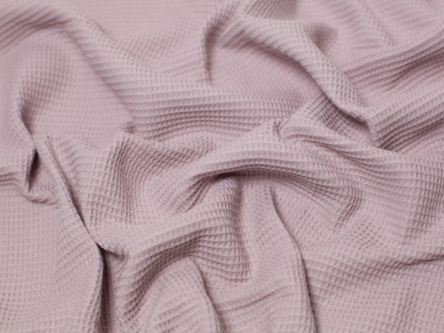 Minerva Core Range Small Cotton Waffle Fabric Soft Lilac