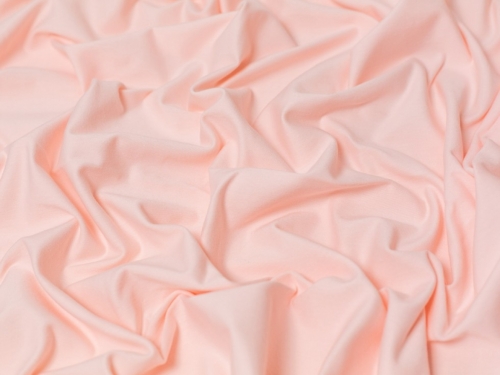 Minerva Core Range Cotton Lycra Jersey Stretch Knit Fabric Warm Blush