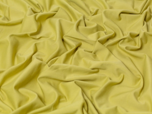 Minerva Core Range Cotton Lycra Jersey Stretch Knit Fabric Dark Lime