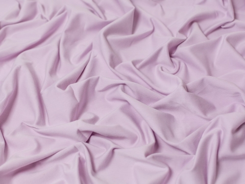 Minerva Core Range Cotton Lycra Jersey Stretch Knit Fabric Soft Lilac