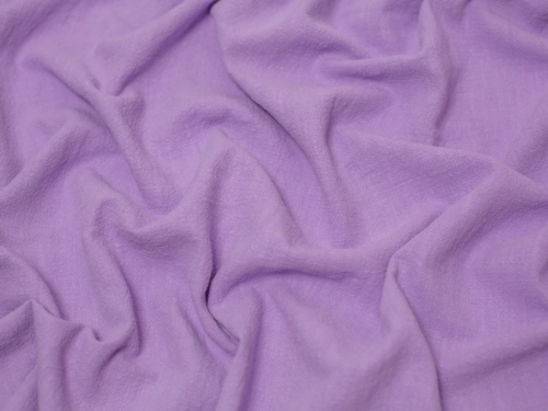 Minerva Core Range Soft Stonewashed Ramie Linen Weave Fabric Light Purple