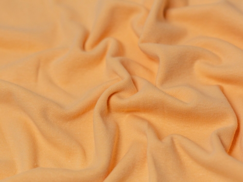 Minerva Core Range Tubular Ribbing Stretch Knit Fabric Soft Peach