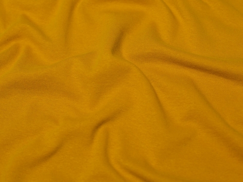 Minerva Core Range Tubular Ribbing Stretch Knit Fabric Mustard