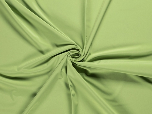 Minerva Core Range Fleece Back Soft Shell Coating Fabric Lime Green