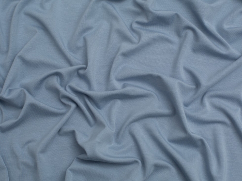 Minerva Core Range Bamboo Cotton Jersey Stretch Knit Fabric Aqua