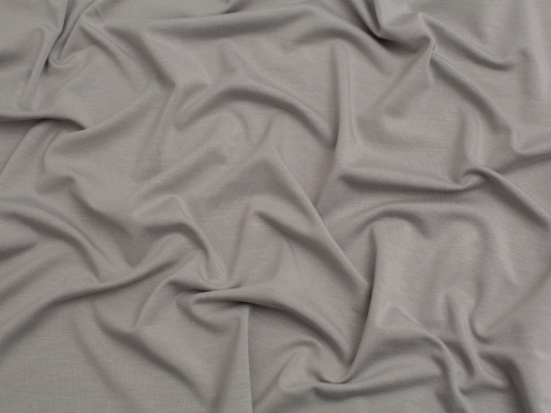 Minerva Core Range Bamboo Cotton Jersey Stretch Knit Fabric Grey