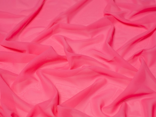 Minerva Core Range Sheer Chiffon Fabric Dusky Pink