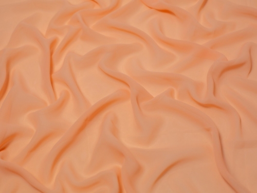 Minerva Core Range Sheer Chiffon Fabric Apricot