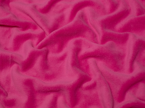 Minerva Core Range Super Soft Plush Cuddle Fleece Fabric Fuchsia Pink