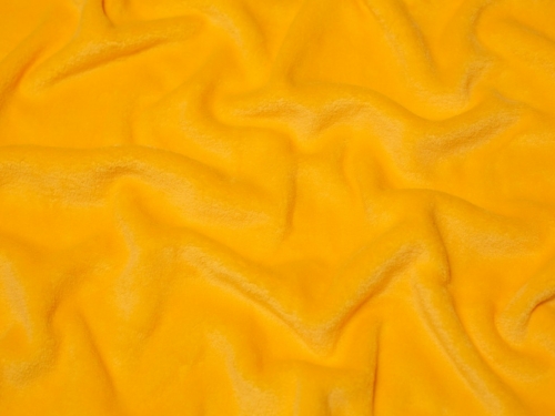 Minerva Core Range Super Soft Plush Cuddle Fleece Fabric Yellow