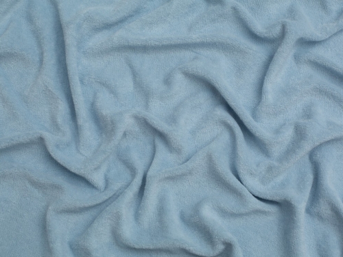 Minerva Core Range One Sided Cotton Towelling Fabric Aqua