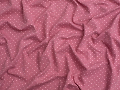 Cotton Jersey Stretch Knit Fabric Dusky Pink