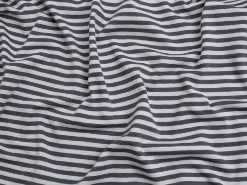 Cotton Jersey Stretch Knit Fabric Light Grey