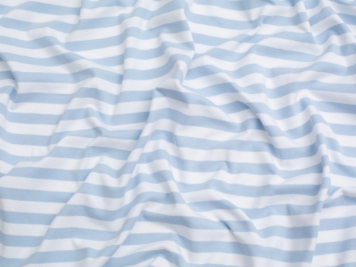 Minerva Core Range Cotton Jersey Stretch Knit Fabric Aqua