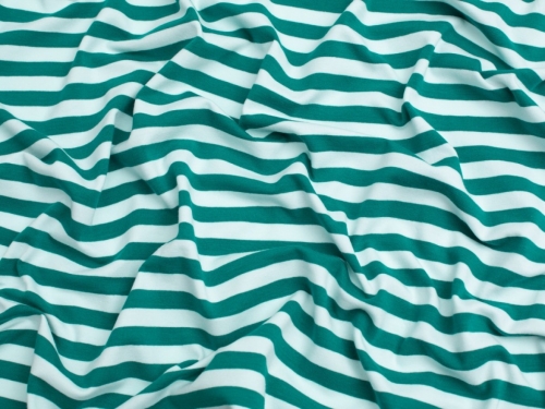 Minerva Core Range Cotton Jersey Stretch Knit Fabric Peacock