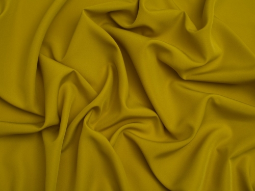 Minerva Core Range Soft Touch Crepe Fabric Chartreuse