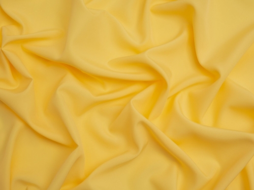 Minerva Core Range Soft Touch Crepe Fabric Sunny Yellow