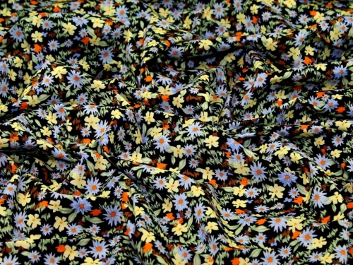 Deadstock 100% Cotton Poplin Fabric Black