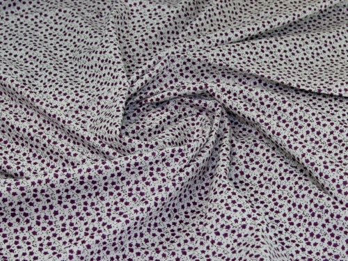 Deadstock 100% Cotton Poplin Fabric Purple