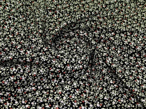 Deadstock 100% Cotton Poplin Fabric Black