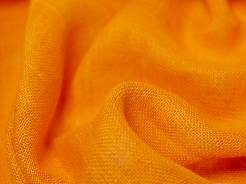 Coloured Hessian Jute Fabric Orange