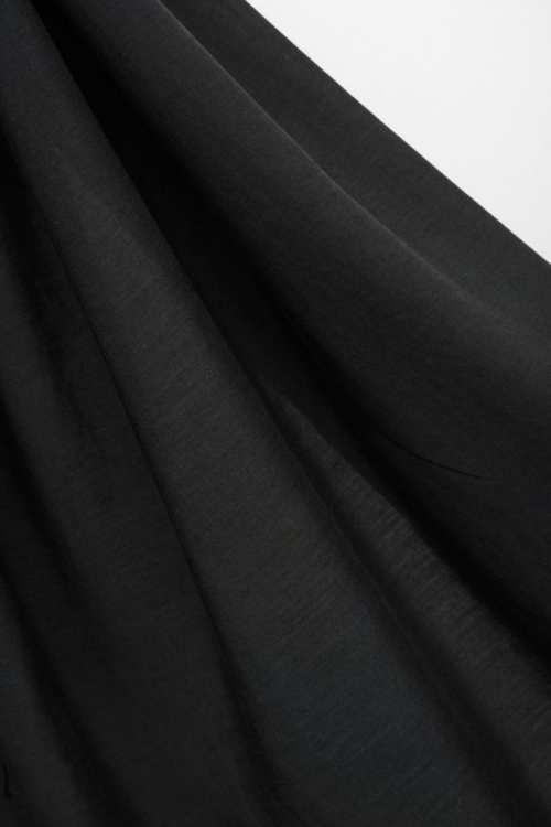 Meet MILK Vida Tencel Lyocell Voile Fabric Black