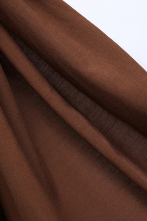 Meet MILK Vida Tencel Lyocell Voile Fabric Pecan