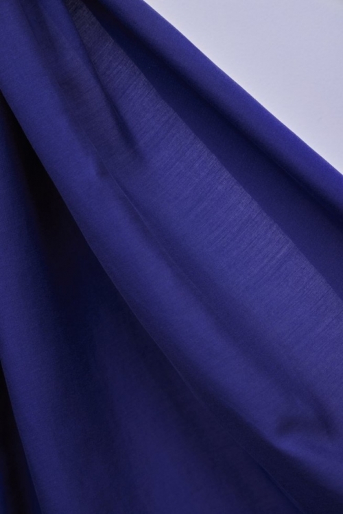 Meet MILK Vida Tencel Lyocell Voile Fabric Lapis