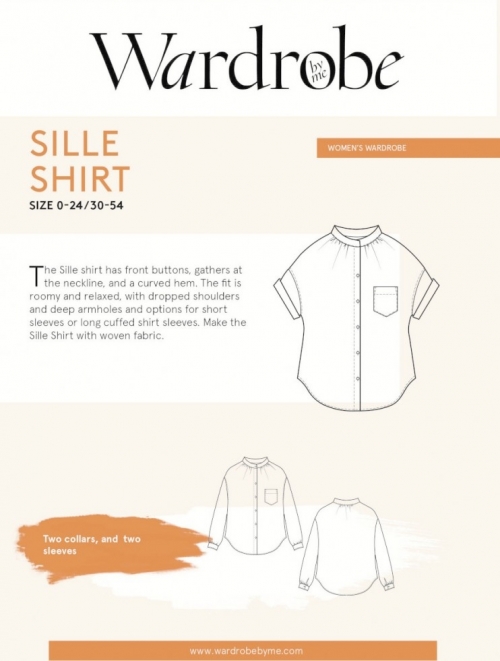 Wardrobe By Me Paper Sewing Pattern Sille Shirt