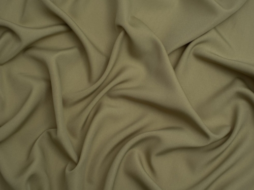 Minerva Core Range Soft Touch Crepe Fabric Light Khaki