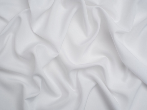 Minerva Core Range Soft Touch Crepe Fabric Off White
