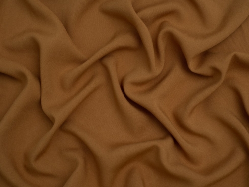 Minerva Core Range Viscose Challis Fabric Hazel