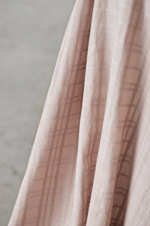 Meet MILK Sina Sheer Tencel Lyocell Cotton Fabric Warm Sand