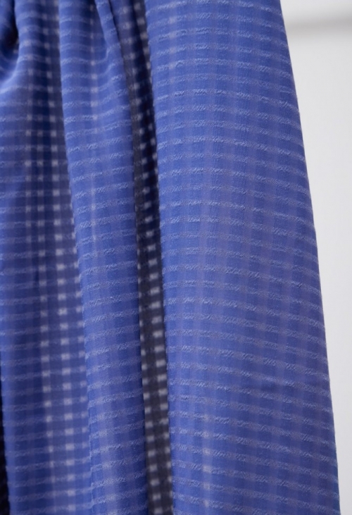 Meet MILK Saba Sheer Tencel Lyocell Viscose Fabric Lapis