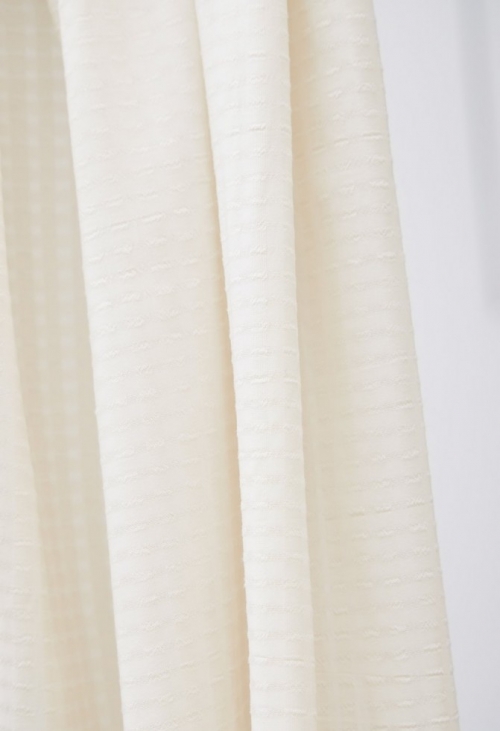 Meet MILK Saba Sheer Tencel Lyocell Viscose Fabric Bright White