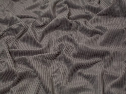 Minerva Core Range 5 Wale Cotton Jumbo Cord Fabric Taupe